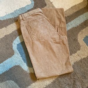 Tan corduroy Sonoma pants